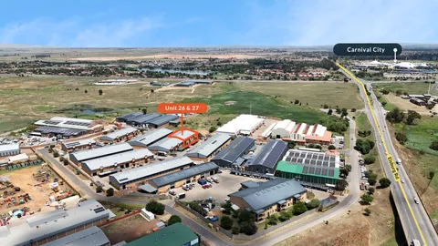 2 x Industrial Units in Carnival Industrial Park: Unit 26 & 27 Carnival Industrial Park, Brakpan, Gauteng
