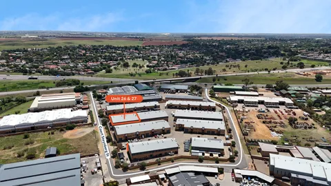 2 x Industrial Units in Carnival Industrial Park: Unit 26 & 27 Carnival Industrial Park, Brakpan, Gauteng