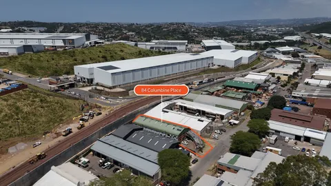 1,200m2 Industrial Warehouse Opportunity on Auction: 84 Columbine Place, Red-Hill, KZN