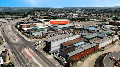 Prime Industrial Site with Office Facility on Auction: 206 Inanda Road, Springfield, Durban