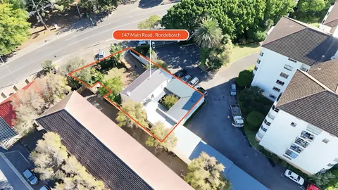 Tenanted Commercial Site On Auction: 147 Main Road, Rondebosch