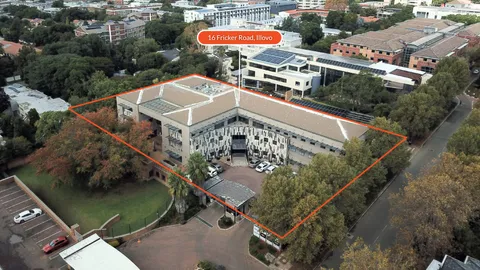 Prime A-Grade Office Investment in Business Rescue On Auction: 16 Fricker Road, Illovo
