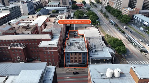 High-Exposure CBD Building with Repurposing Opportunity On Auction: 336 Paul Kruger Street, Pretoria CBD