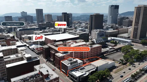 High-Exposure CBD Building with Repurposing Opportunity On Auction: 336 Paul Kruger Street, Pretoria CBD