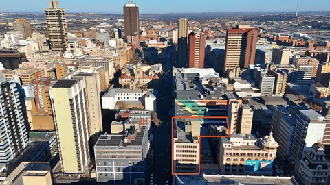 Prime Retail Building on Auction: 107 Helen Joseph Street, Johannesburg CBD 