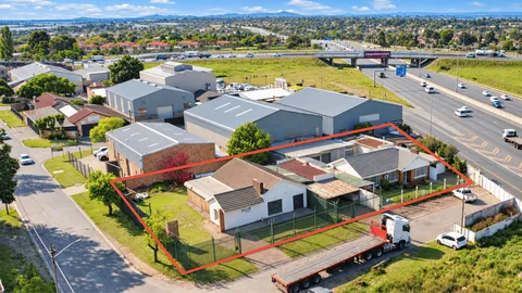 Zoned Industrial Development Opportunity with Highway Exposure On Auction: 42 & 44 Simon Street, Rustivia, Germiston