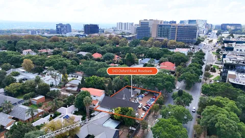 600m² Corner Office On Auction: 143 Oxford Road, Parkwood