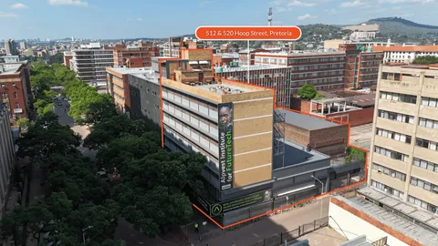 7 Storey Commercial Building in Pretoria Central On Auction: 512 & 520 Hoop Street, Pretoria